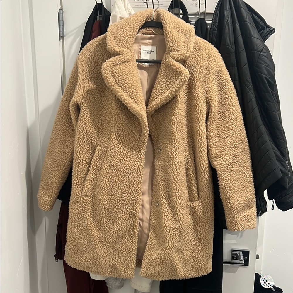 Tan Teddy Coat